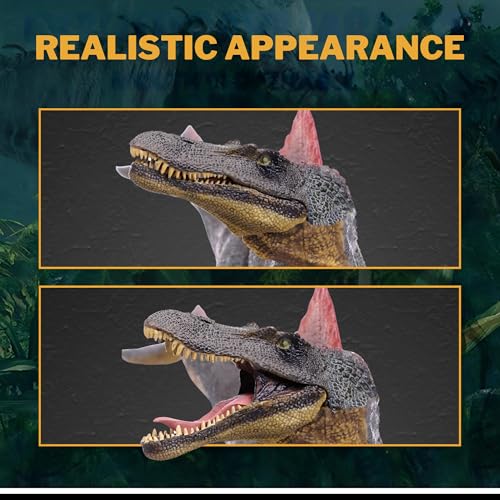 Image of Spinosaurus Toy Dinosaur Action Figure, Realistic Spinosourus Dinosaurs Toys for Kids, Spinosaurus Dinosaur Toy for Play and Display, Jurassic Dino Toys for Boys & Girls (Spinosaurus)