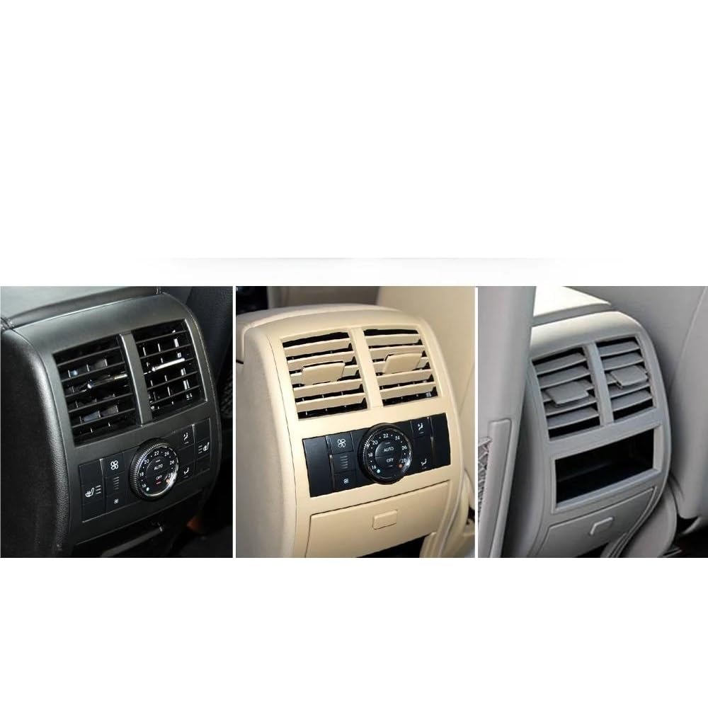 Samochód Tył Klimatyzacja Nawiew Klimatyzacja Kratka Panel Wylot Dla Mercedesa Dla Benz W164 ML 2005-2011 16483004549116 Samochód Klimatyzacja Wylot(Beige)
