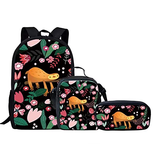 Sac à dos motif astronaute cadeau garçon avec boîte lunch et trousse