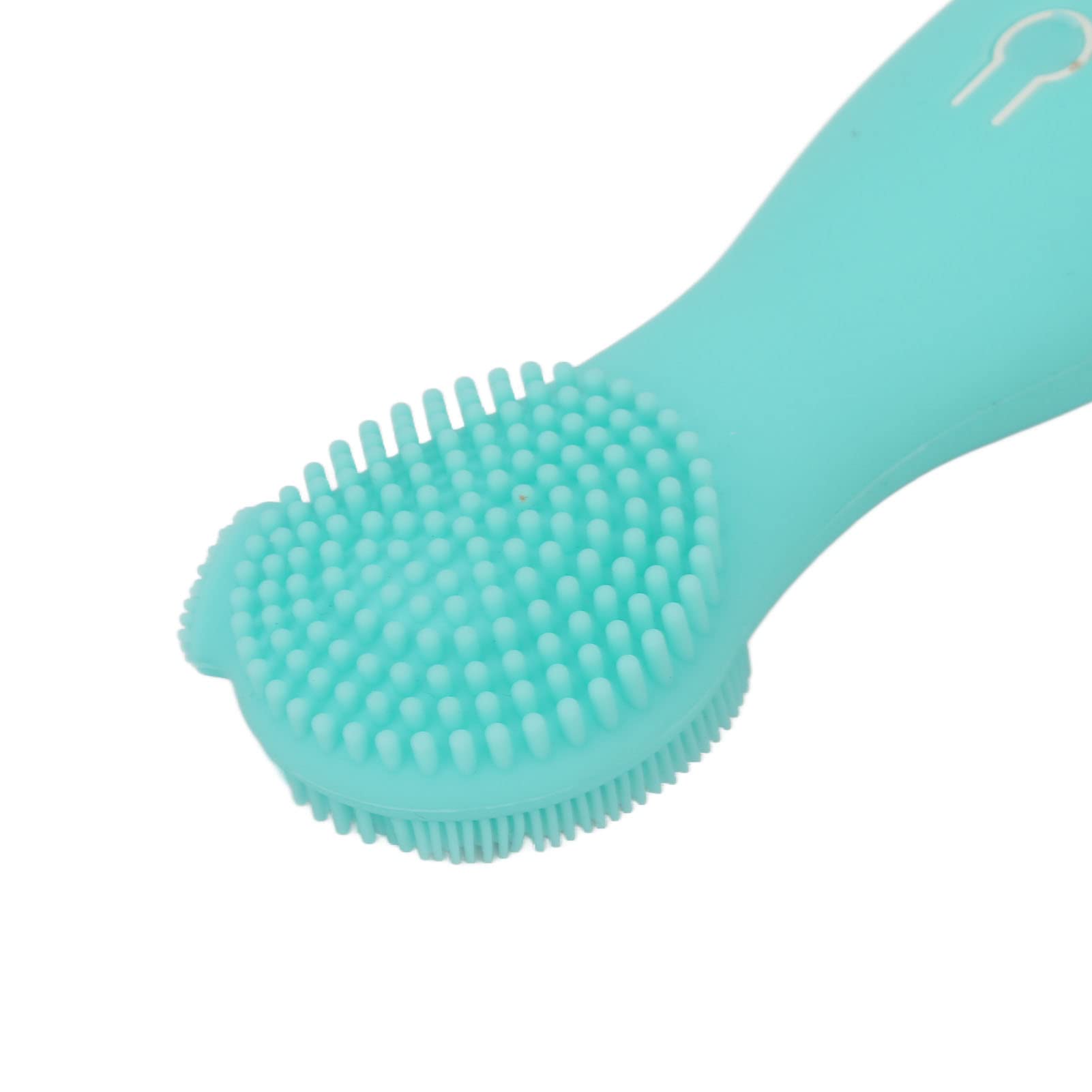 Elektrische Silikon-Gesichtsreinigungsbürste, Tiefenporenreinigung, Mitesser-Entferner, Peeling-Massagegerät für Damen und Herren, Grün, 3 Köpfe, wiederaufladbar über USB