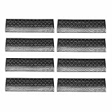 段差スロープ 段差5cm ゴム製 段差解消 駐車場 ガレージ 屋外 段差プレート 幅60cm 滑り止め 車椅子 自転車 ハイステップ 連結用のボルト付(幅60cm8個セット)