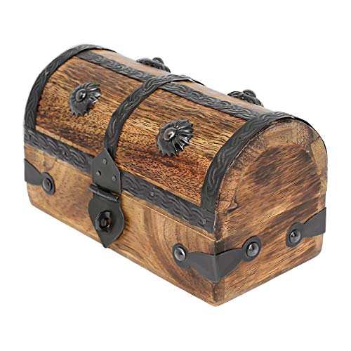 Nautical Cove Treasure Chest Keepsake and Jewelry Box Wood - Toy Treasure Box