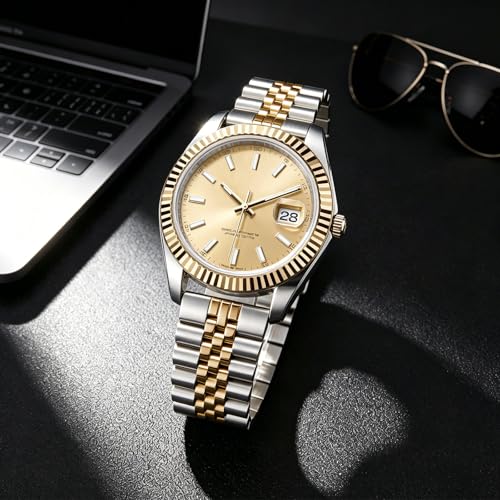 Image of BINLUN Stainless Steel Watch Band Replacement Metal Watch Straps for Men and Women 20mm /22mm /24mm