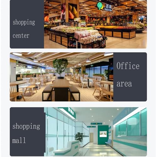 Cortina de aire con ajuste de 2 velocidades, montaje en pared, control remoto, fácil de instalar, ideal para uso comercial en interiores (150 cm)