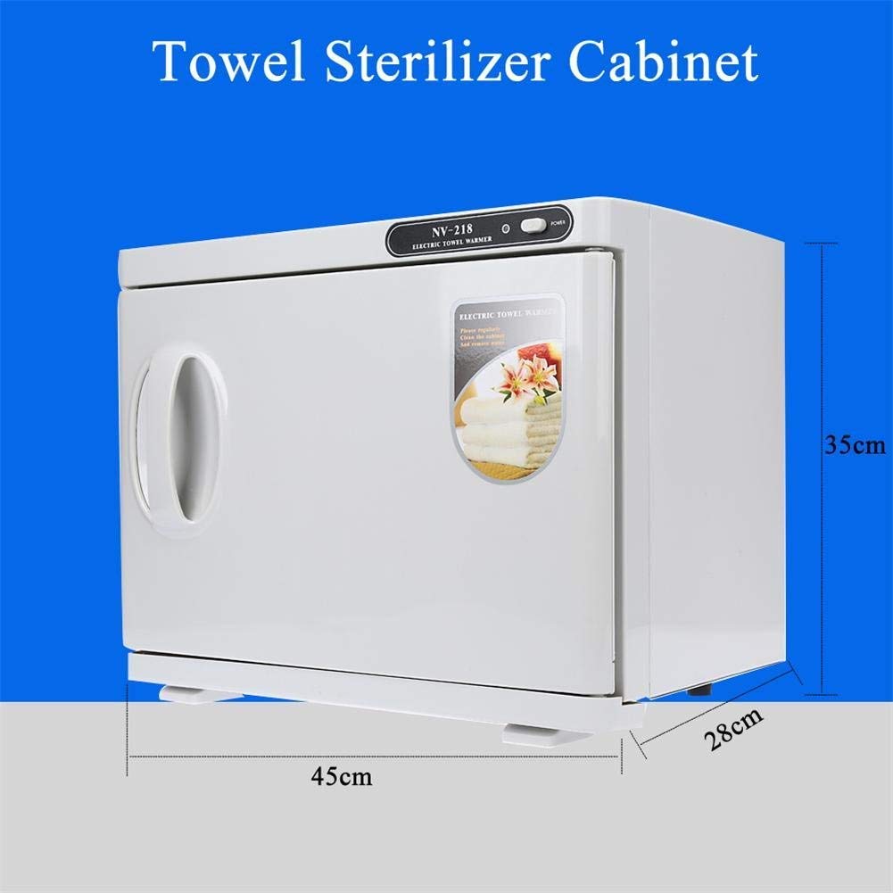 FAXIOAWA Scaldasalviette 23L Sterilizzatore UV Armadietto Professionale Forte riflessione Sterilizzazione Strumenti per Unghie Disinfezione Attrezzature pulite