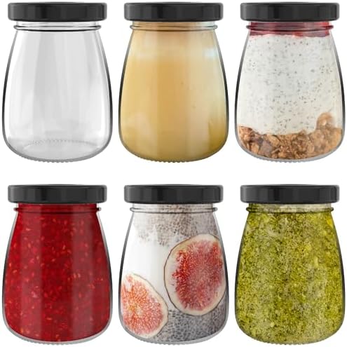 Glass Storage Bottles HEFTMAN Clear Glass Bottles With Lids – 500 ML Reusable Drink Storage, 3-Pack, Airtight & Dishwasher Safe 5 ML Glass Jar - Foto 4