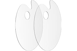 Tamaki Acrylic Paint Palette, Clear Paint Tray Palette