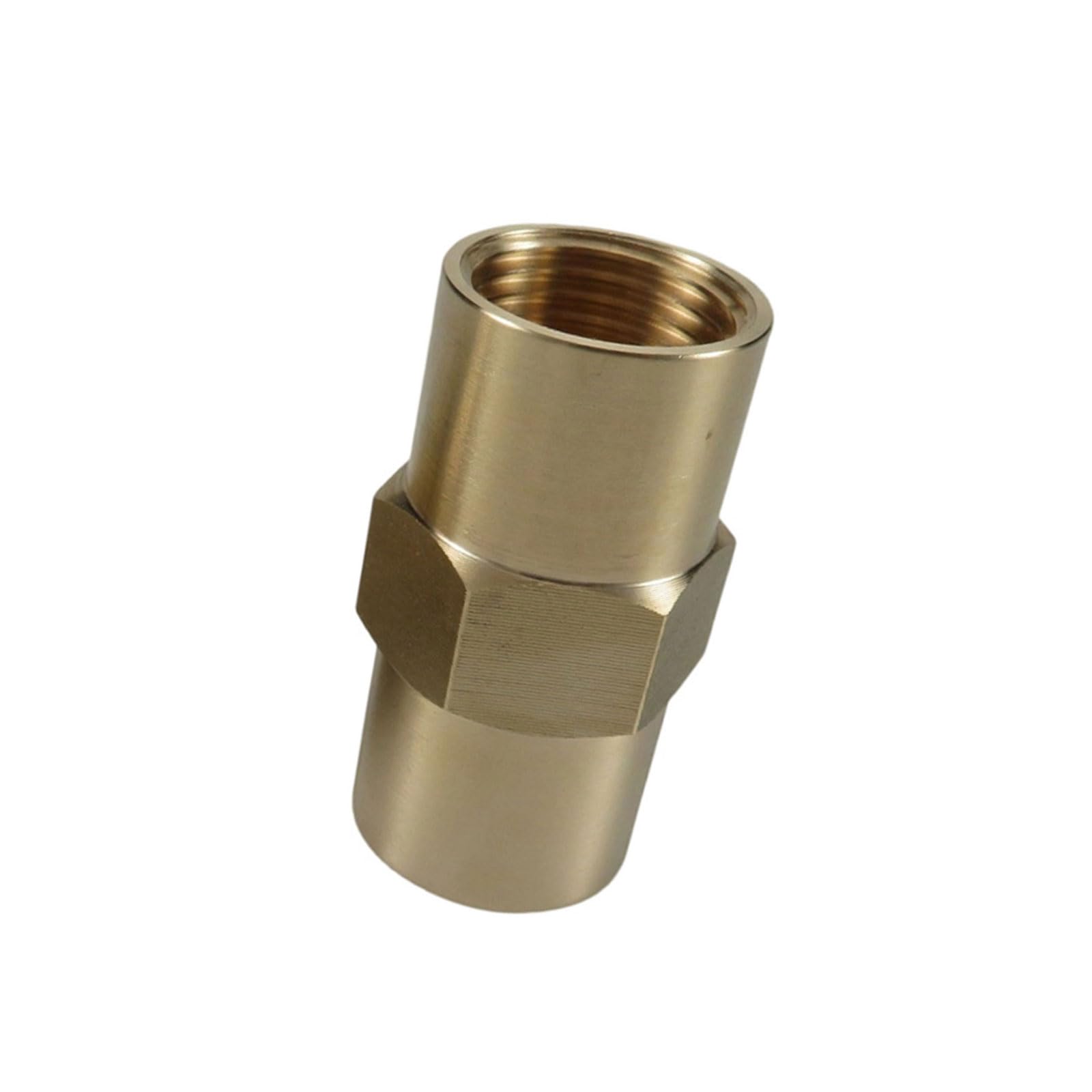 Kaeltsyn Women's 1Pc Pressures Brass Connectors 5 / 8Inch Thread Arced Hose Coupler For Tig Welding Equipment And Tool Tig Welding Adapter