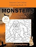 Photo Gallery monsters colouring book: 20 designs: volume 26 Photo Gallery monsters colouring book: 20 designs: volume 26