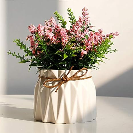Amazon 造花 花瓶付き 手作り 光触媒 枯れない花 小物 かすみ草 雰囲気 女性 感謝 家庭 お礼 風水 自宅用 店舗装飾用 きれい 可愛い Ins風 記念日 母の日 プレゼント 飾り 造花 オンライン通販
