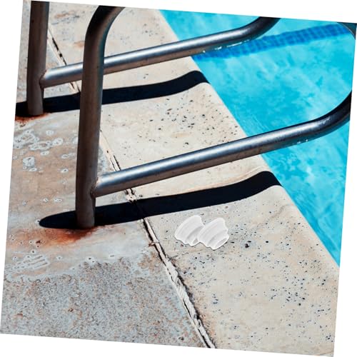 Juego de 2 tapas de goma para escalera de piscina miniatura 5