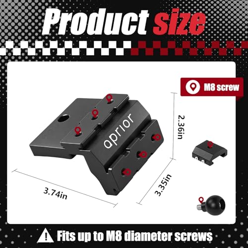 Image of Upgraded Quick Release Dual A-Pillar Light Mounts for Frod Bronco 2021-2026 Non-Destructive Installation, Modular Brackets for Offroad LED Pod Lights & Ditch Lights(No Drilling)