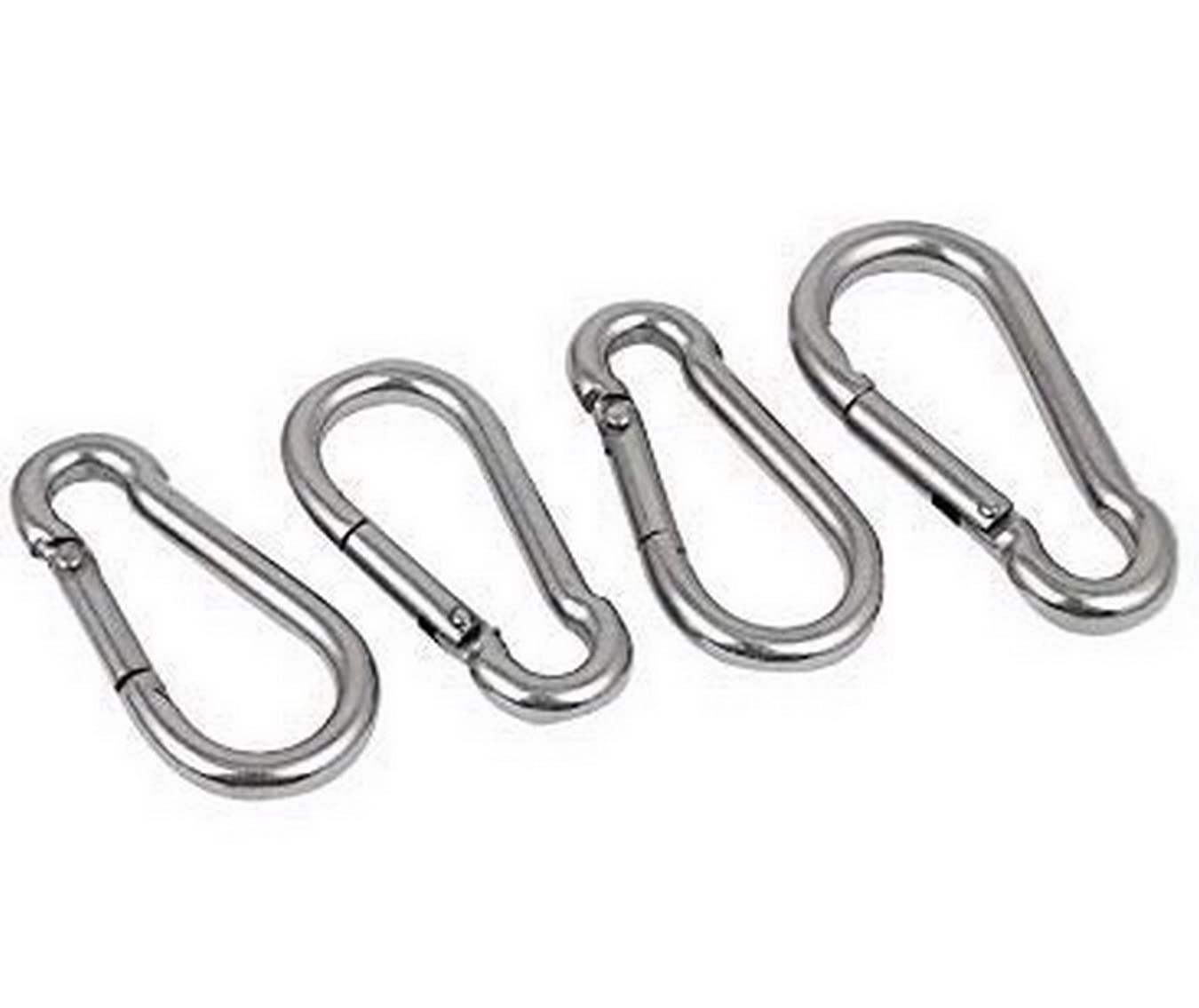 RISE UP ™ Snap Spring Hook/Rope Wire Attachment Equipment Gym Accessories & Parts (Set of 4pic) (Capacity 500kg) (B0C575PMJN) Amazon Price History, Amazon Price Tracker
