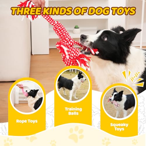 30% Off 11 Pack Heavy Duty Dog Rope Toys for Large & Medium Dogs - Image 5