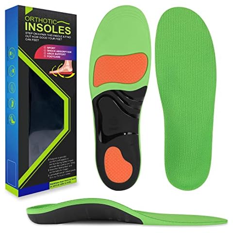 Altartar Plantillas ortopédicas para mujer y hombre, alto apoyo para arco, dolor de pies Cover