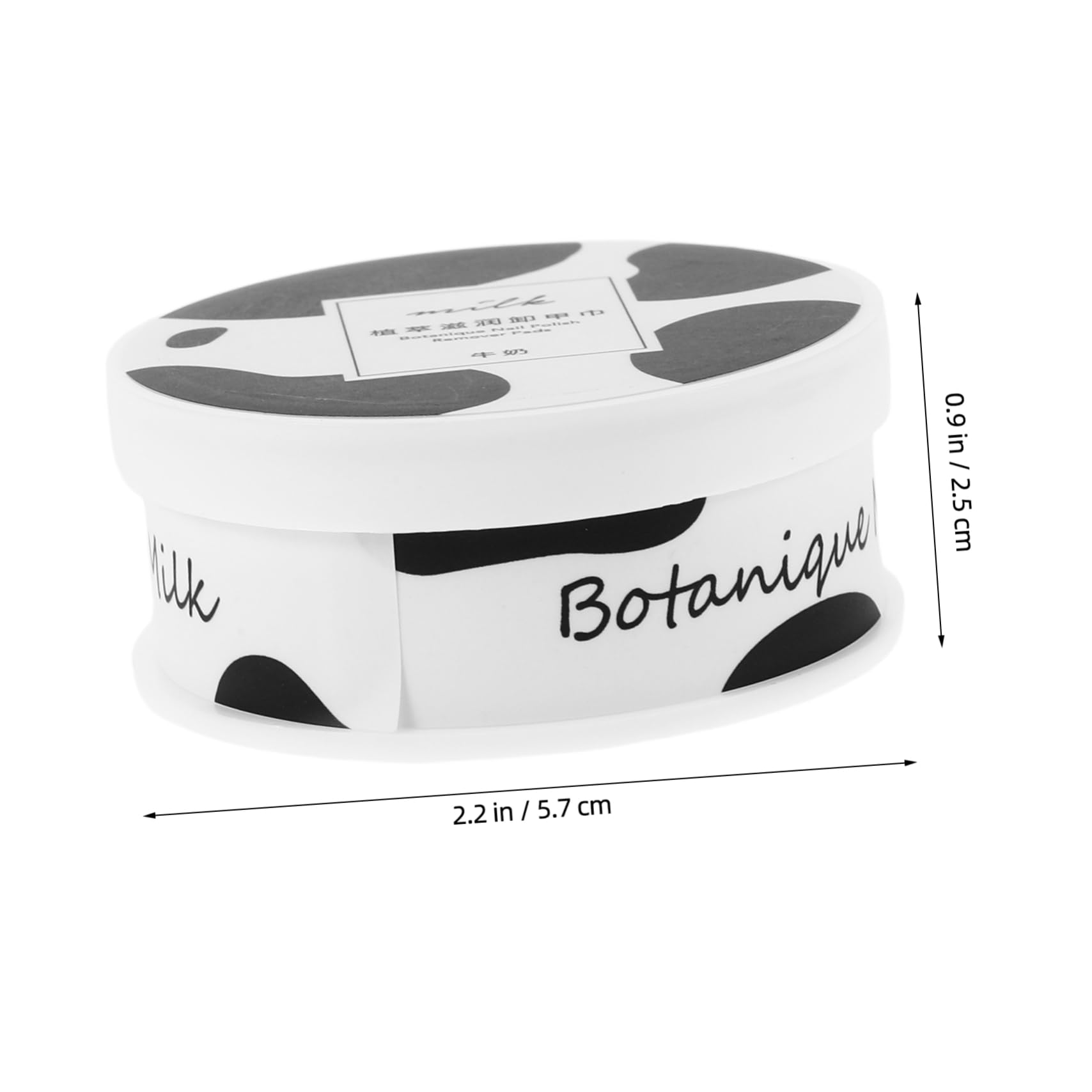 Healeved Hydrating Nail Polish Remover Pads 48 Sheets Gentle Reusable Tear-resistant Scented for Home Salon Use