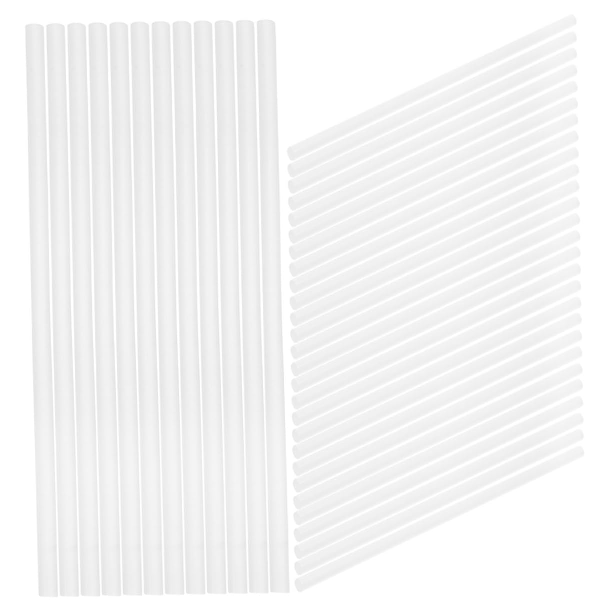100 Bâtons de Colle Thermofusible Transparents pour Réparations et Loisirs Créatifs, Résine et Cire Antioxydante, Fonte Rapide, Peu de Bulles, Compatibles Papier et Plastique