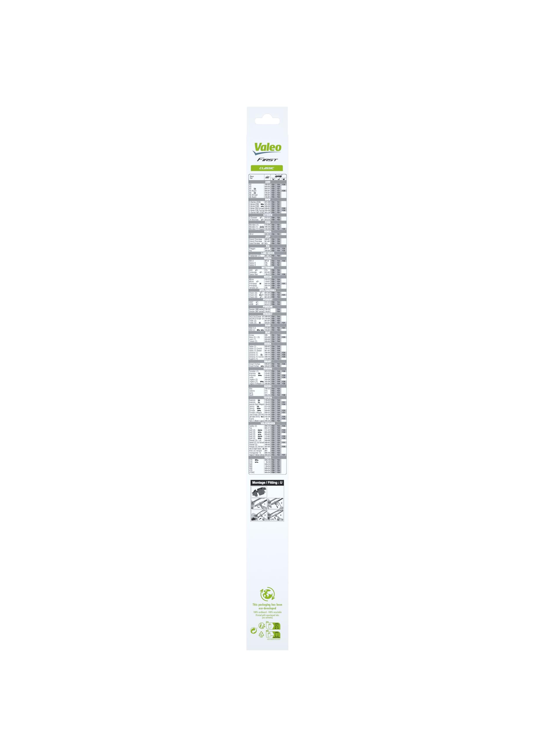 Denso Wisserblad, Wisserblad, universeel voor o.a. Audi - DF-097