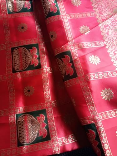 Image of Yashika Women's Banarasi Kanjivaram Silk Woven Saree | Animal Printed Patola Silk Saree for Women