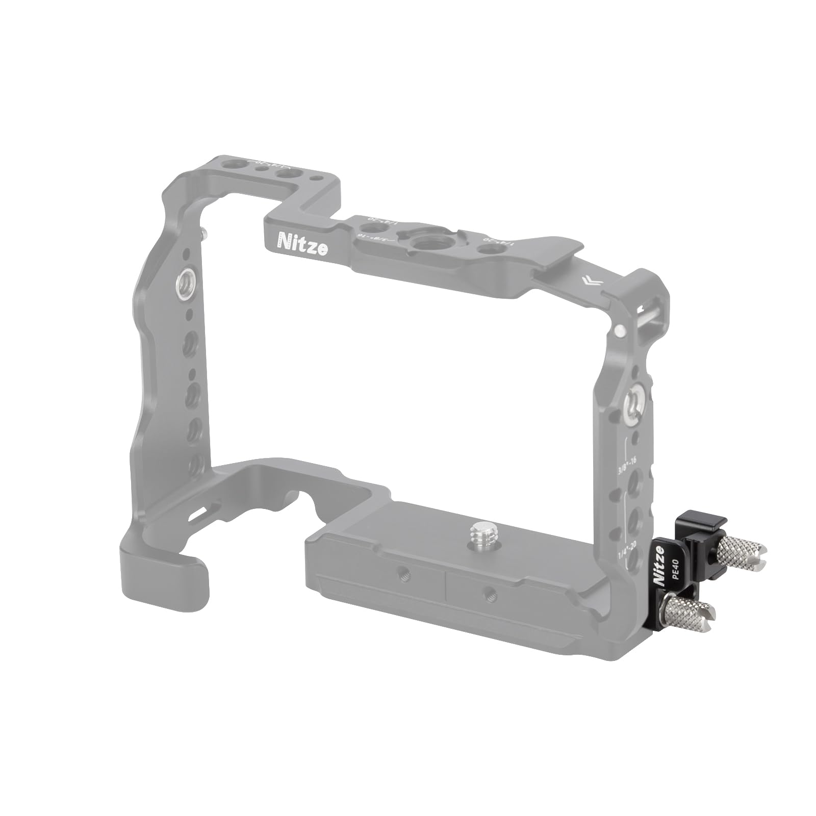Nitze Morsetto per Cavo HDMI per Gabbia della Fotocamera T-S12A Sony A6700 e Gabbia della Fotocamera T-S14A Sony ZV-E10 II - PE40