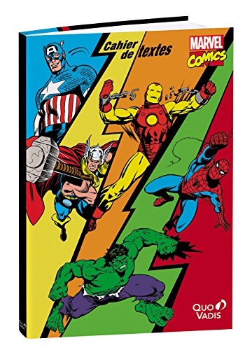 QUO VADIS - 1 Cahier de textes MARVEL COMICS - 15x21cm QUO VADIS - 1 Cahier de textes MARVEL COMICS - 15x21cm