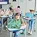 Crtiin 24 Pcs Privacy Folders for Students Desk Dividers Standard School Privacy Cardboard Board Testing Dividers Shield for Classroom Teacher Supplies Keep Eyes from roving(Fresh)