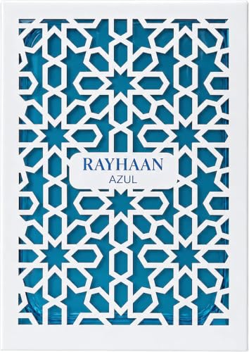 Image of Rayhaan Azul - Citrus, Fresh, Aquatic, Woody - Eau de Parfum Spray Long-Lasting Fragrance for Unisex, 3.4 Ounce / 100 ml