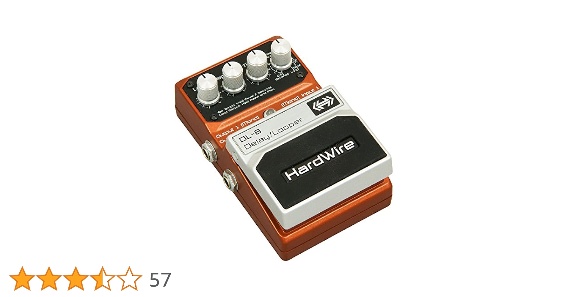 【未使用に近い】Digitech HardWire DL-8 DigiTech HardWire DL-8 Delay Looper Pedal – used –SOLD
