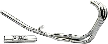 Amazon | NC39 CB400SF 【ナカノ】42.7πマフラー メッキ6分割マフラー
