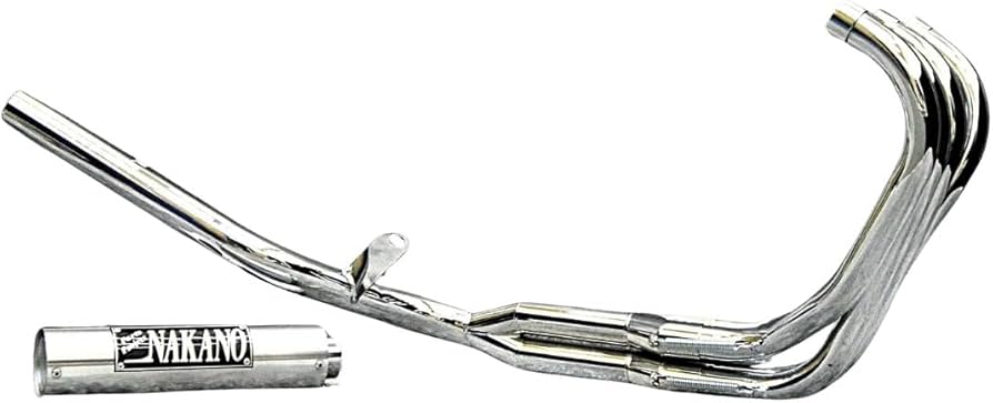 Amazon | NC39 CB400SF 【ナカノ】42.7πマフラー メッキ6分割マフラー