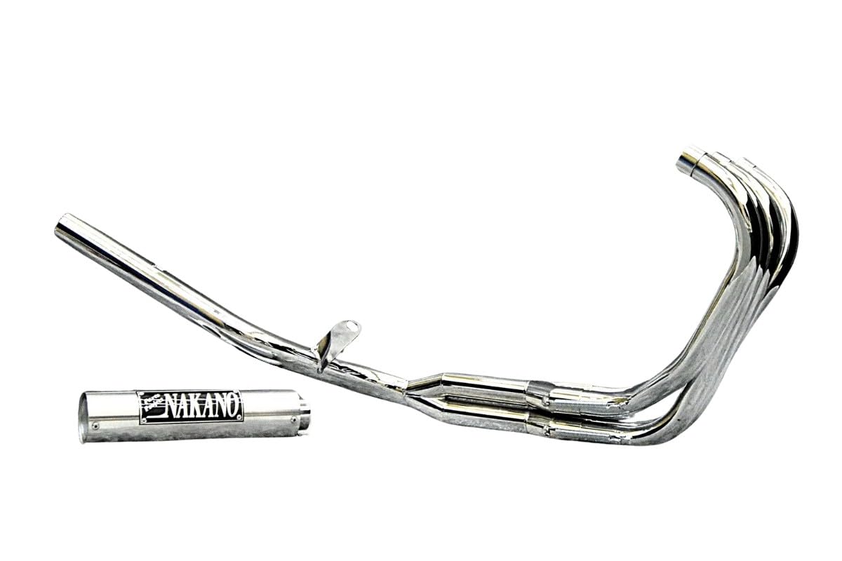 ＮＣ３９　６分割　マフラー　メッキ　アウター/ CB400SF Amazon | NC39 CB400SF 【ナカノ】42.7πマフラー メッキ6分割マフラー