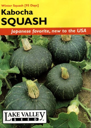 Lake Valley 1913 Squash Winter Kabocha Seed Packet