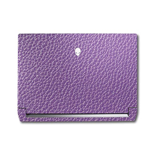 Image of MightySkins Skin Compatible with Alienware M17 R5 (2022) Full Wrap Kit - Purple Pleather | Protective, Durable, and Unique Vinyl Decal wrap Cover | Easy to Apply & Change Styles | Made in The USA