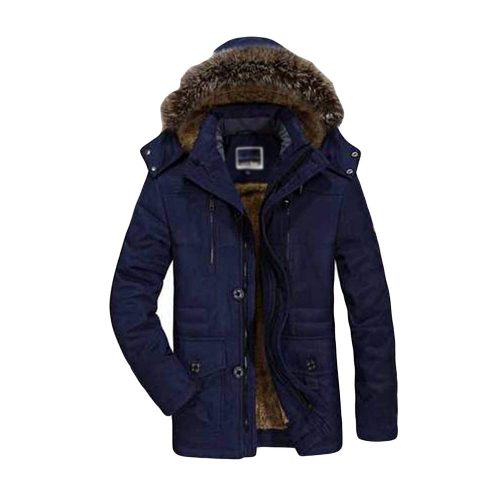 Warme Winterjacke Parka Jacke Mit Fell Wintermantel Mit Kapuze Übergangsjacke Gefütterte Winterparka Softshell Jacke Outdoor Funktionsjacke Freizeitjacke