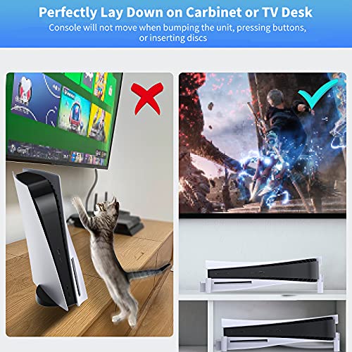 FASTSNAIL Horizontale standaard voor Playstation 5 DE & UHD Console, PS5 Accessoires Stand met Snap-on Design en Anti⦠- Image 8