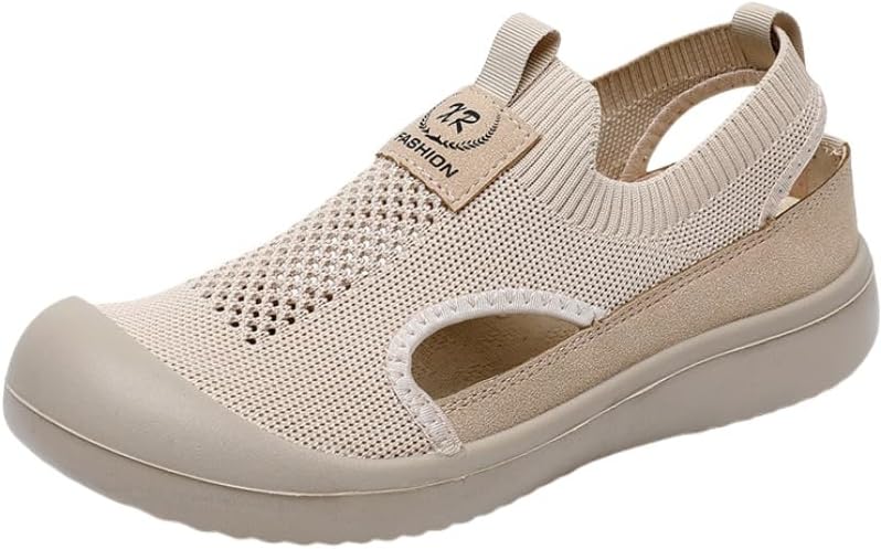 Women's lightweight and breathable casual sports shoes with EVA cushioning sole, suitable for outdoor daily use in all seasons