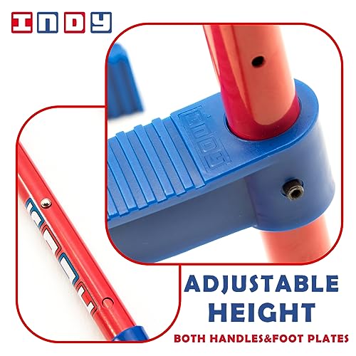 Indy - Steady Stelzen | Voll Verstellbare Und rutschfeste Stelzen Für Kinder Im Alter Von 7-12 Jahren Und Bis 50 kg Geeignet