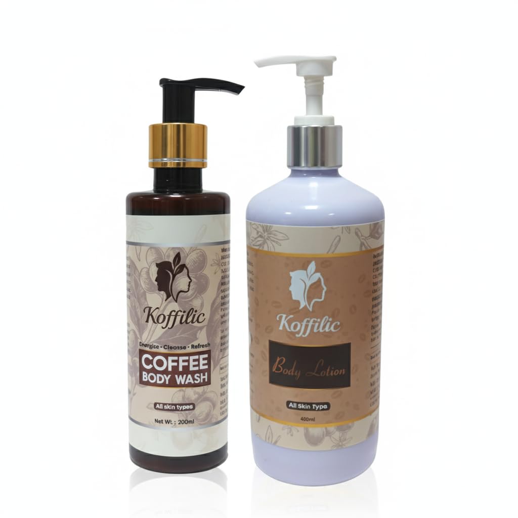 Koffilic Body Wash & Body Lotion Combo | 2-in-1 Skincare Set for Soft, Smooth & Hydrated Skin – Daily Use Unisex Body Care Kit-image-14