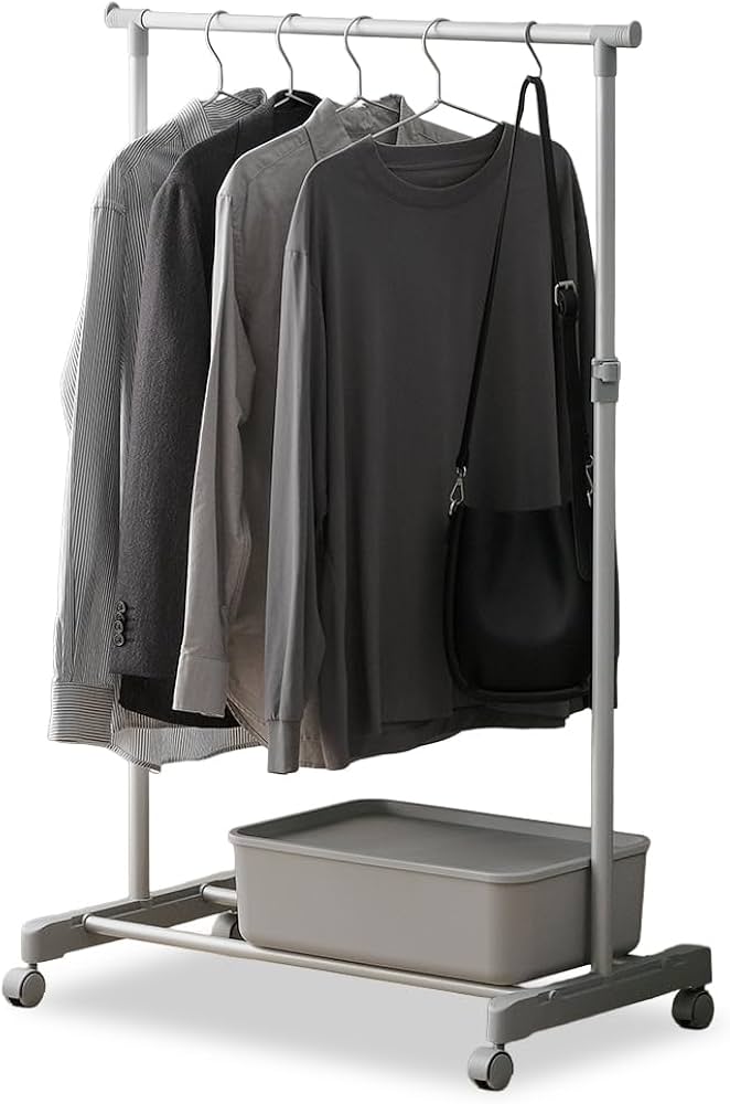 Amazon｜アイリスオーヤマ ハンガーラック パイプハンガー さびにくい