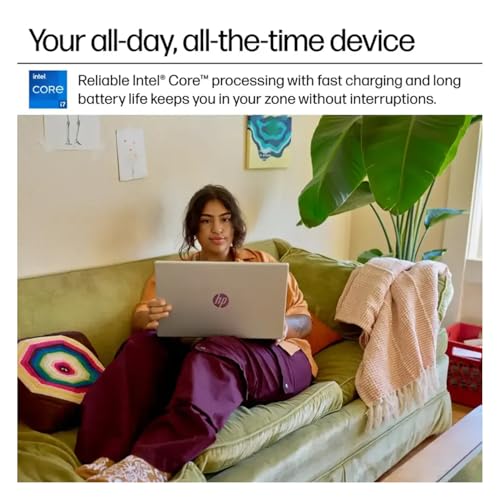 Image of HP New 2026 Edition Core i7 15.6 inch Laptop | Intel High-Performance Core i7-1255U up to 4.7GHz | 24GB RAM - 512GB PCIe SSD | Webcam | FHD | Long Battery Life | Windows 11 | Business & Academic