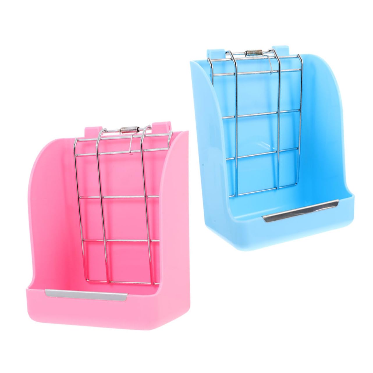 SUPVOX 2piezas Comederos para Conejos Soporte para Conejos Jaula De Mascotas Comedero para Chinchillas