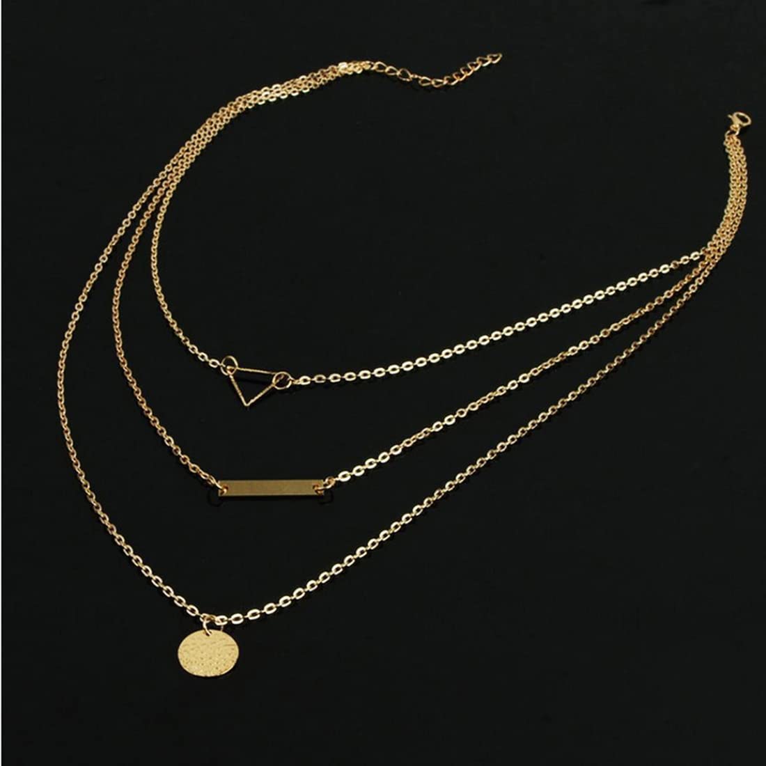 Layered Necklace Set - Gold-Plated (JG-PC-NCKE-22155)