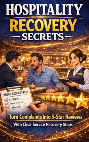Hospitality Recovery Secrets: Turn Complaints Into 5-Star Reviews With Clear Service Recovery Steps, Escalation Paths, Fair Compensation Rules, And Training