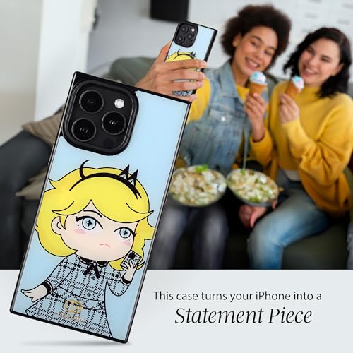 Image of COCOMII Rectangle for iPhone 16 Pro Max Case, Sky Plaid Coco&MII