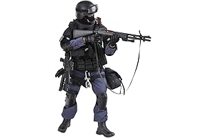 YEIBOBO's Finely Detailed 12" SWAT Team Figure (ASSAULTER)