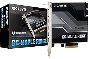GIGABYTE Thunderbolt 3 PCIe Expansion Card with Quad Display Support