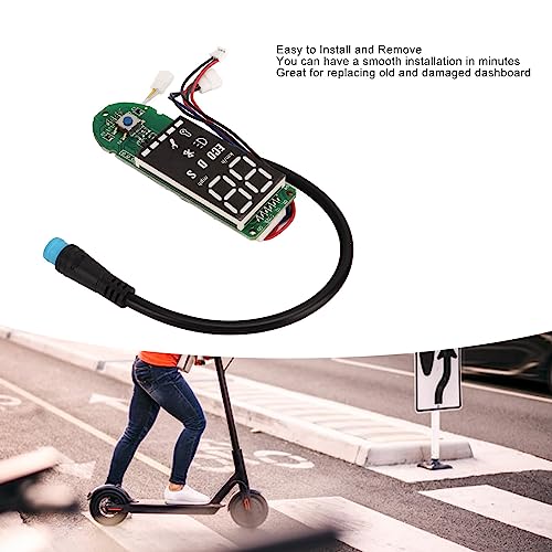 Elektrisch Scooterdashboard, LCD-scherm Elektrische Scooter Printplaat Vervanging Bluetooth Dashboard Printplaat, E-scooter Reparatie Onderdelen Modificatie Accessoires - Afbeelding 3