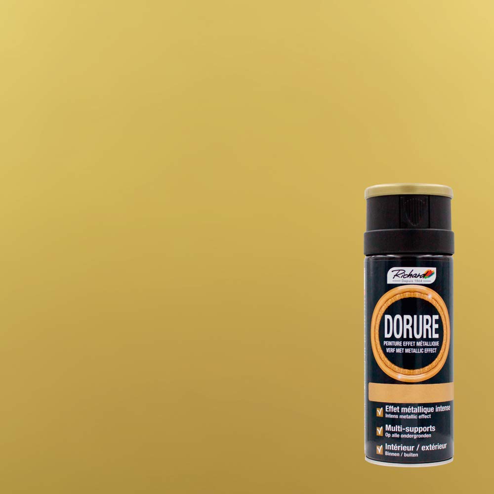 Aérosol 400 ml dorure or pale