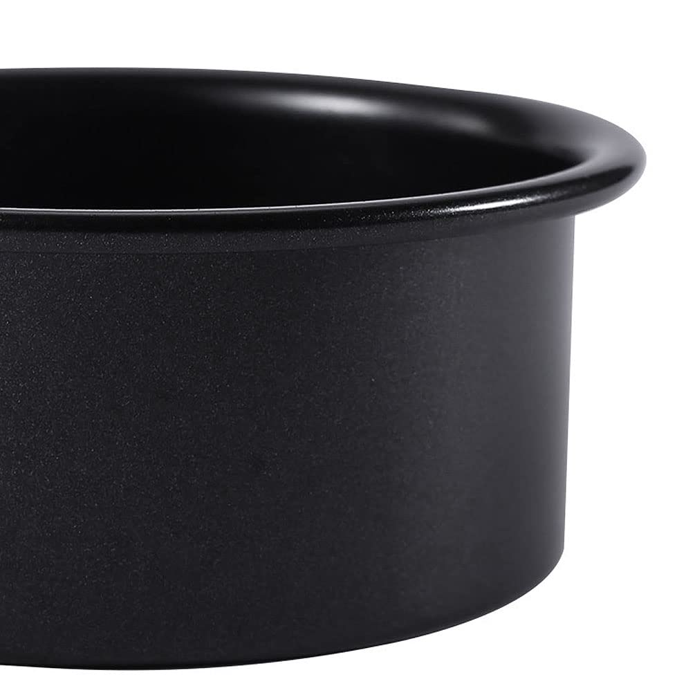 CANDeal Set 2 Tortiere 11,3 Cm Antiaderenti - Acciaio Al Carbonio Con Fondo Rimovibile