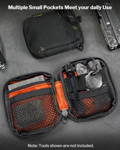 Miniatura 2 de Viperade Ve34 Mini Bolsa Edc, Pequeña Bolsa De Herramientas Para Herramientas De Bolsillo Y Multiherramientas, Cartera Mini Compacta Para Hombre